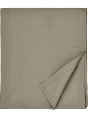 IKEA Battal Boy Gri Lastiksiz Çarşaf 240X260 cm - Pamuklu Yumuşak Doku - Yatak Çarşafı