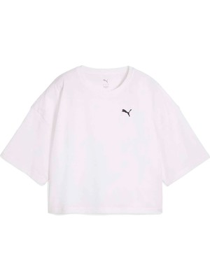 Markali Puma Wardrobe Ess Oversized Tee Beyaz Tişört 629743 02