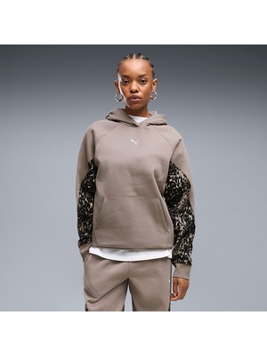 Markali Puma Sport Anımal Hoodie Gri Sweatshirts 694007 81