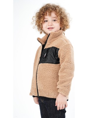 Dublino Kids Erkek Çocuk Welsoft Tek Üst Peluş Sweatshirt Hırka Ceket