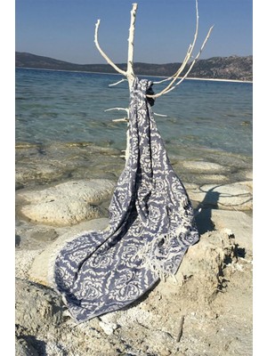 Quattro Home Barok Peştemal - Lacivert