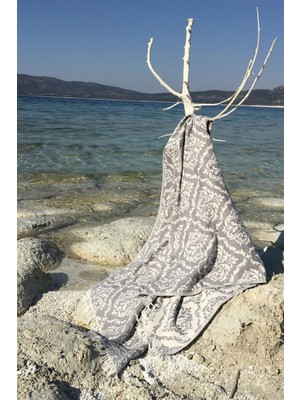 Quattro Home Barok Peştemal - Gri