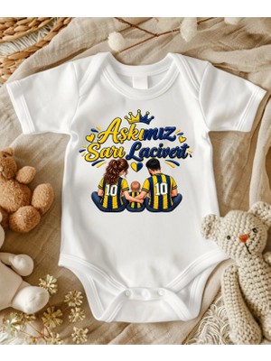 Lupi Taraftar Aile Sarı Lacivert Erkek Bebek Zıbın