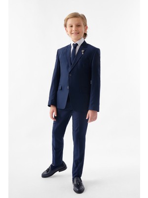 Doctor Junior Lacivert Erkek Çocuk Takım Elbise TK2132