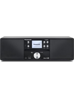Panasonic Masaüstü Hi-Fi Ses Sistemi - "günün Ritmine Kolayca Uyum Sağlayın" | Saat, Alarm ve Uyku Zamanlayıcı