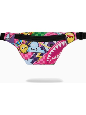Sprayground Kawaii Chaos Savvy Suni Deri Çapraz Çanta