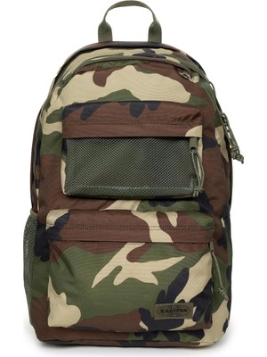 Eastpak Double Office Çift Bölmeli Laptop Sırt Çantası, Iş Serisi, 42L, Kamuflaj