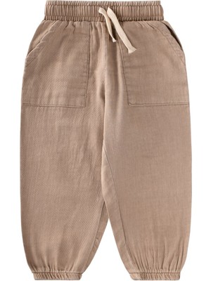 Cigit Müslin Gabardin Pantolon 2-8 Yaş Bej