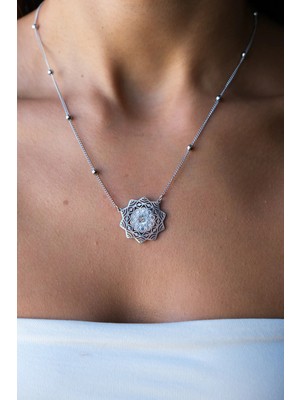 Serenite Collection Sun Çelik Kolye