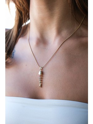 Serenite Collection Balık Çelik Kolye
