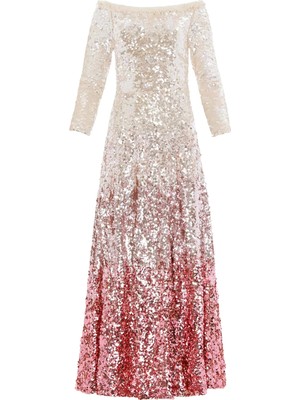 Needle & Thread Hallie Ombre Bilek Boy Elbise