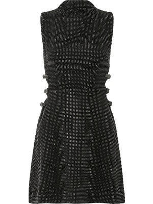 Self-Portrait Rhinestone Detaylı Mini Elbise