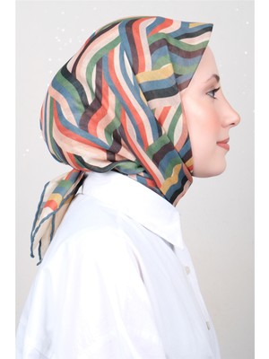 Lo'cella Pamuklu Soft Eşarp 4596-2