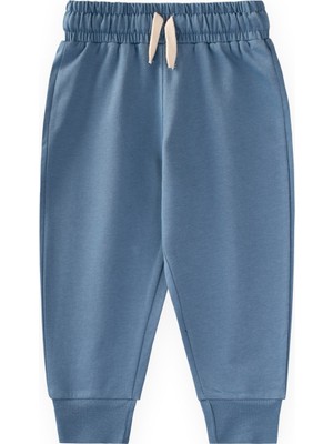 Cigit Mevsimlik Basic Eşofman 2-10 Yaş Indigo Mavi