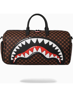 Sprayground Sharks In Paris Grin & Grind Köpekbalığı Detaylı Spor Çantası