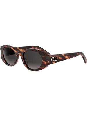 Dior Glow B3I CD 40258I 25A1 54B 51-20-140 Havana Oval Kadın Güneş Gözlüğü