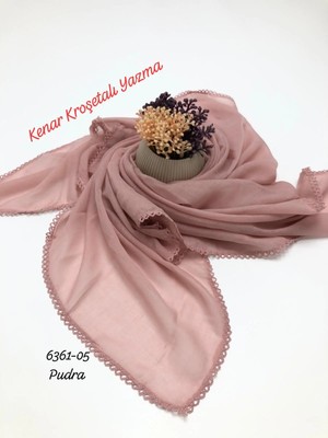 Sedef 6361 Düz Kenar Kroşetalı (Tığlı ) Yazma