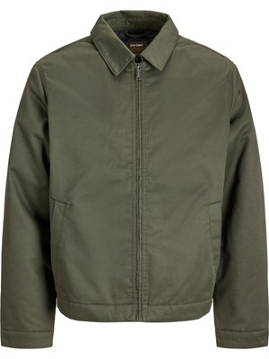 Jack & Jones Erkek Klasik Yaka Fermuar Kapamali Ceket - Colton