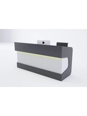 Vivense Banko 1 120 cm Beyaz Antrasit