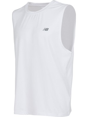 New Balance MNT3660 Beyaz Erkek Tişört