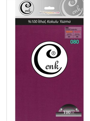 3001 Cenk 100 cm Düz Poşetli Yazma