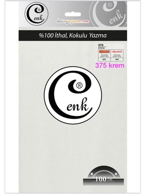 3001 Cenk 100 cm Düz Poşetli Yazma