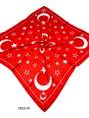 Huzurlu 1923 Ay Yıldız Polyester Yazma