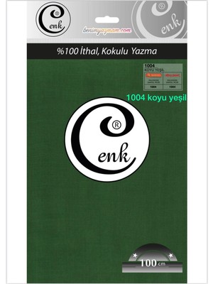 3001 Cenk 100 cm Düz Poşetli Yazma