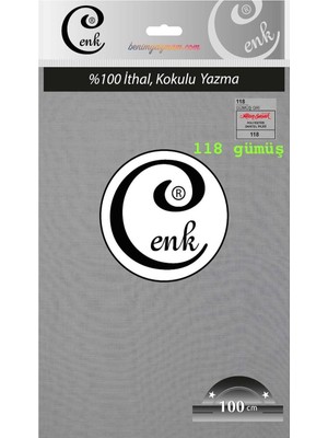 3001 Cenk 100 cm Düz Poşetli Yazma