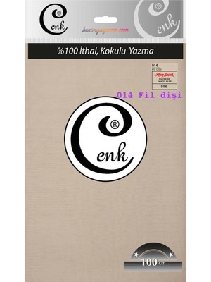 3001 Cenk 100 cm Düz Poşetli Yazma