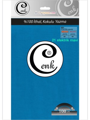 3001 Cenk 100 cm Düz Poşetli Yazma