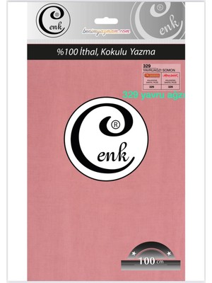 3001 Cenk 100 cm Düz Poşetli Yazma
