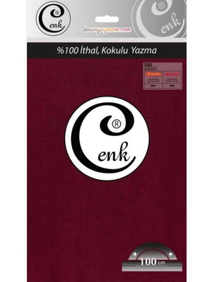 3001 Cenk 100 cm Düz Poşetli Yazma