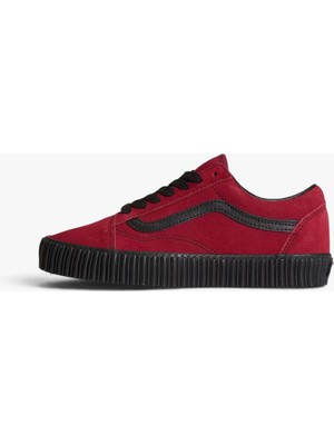 Vans Old Skool Creeper Uniseks Bordo Spor Ayakkabı - VN000DCE