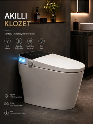 Mixsa Eng Lüx Çok Fonksiyonlu Akıllı Klozet