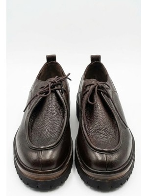 Pierre Cardin Erkek Ayakkabı Bağcıklı Kalın Dişli Taban Kabartma Dokulu Günlük Klasik Casual Yüksek 103-OSLO Premıum