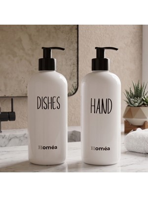 Homea Hands Dishes Sabunluk Beyaz Renk – Şık ve Modern Mutfak & Banyo Sabunluk, Sıvı Sabunluk
