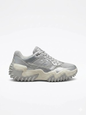 Converse Gri Wave Motion Trainer Platform Unisex Sneaker