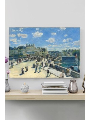 Pont Neuf - Auguste Renoir Sanatsal Poster 90 x 130