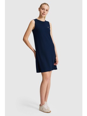U.S. Polo Assn. Kadın Lacivert Örme Elbise 50321805-VR033