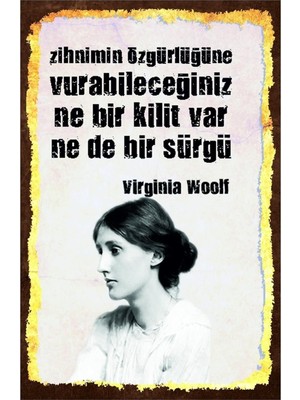 Kuşe Kağıt Duvar Posteri Ne Bir Kilit Var Ne De Bir Sürgü Retro Vintage DRTR0023