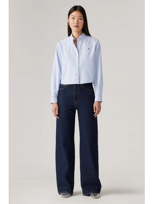Levi's Ribcage Straight Fit Yüksek Bel Düz Paça Jeans Kadın Kot Pantolon 003VD