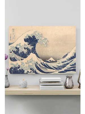 Dalga - The Wave - Katsushika Hokusai Sanatsal Poster 60 x 90