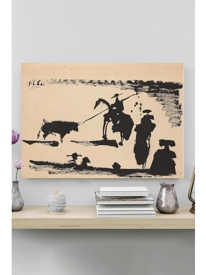 Toros - Pablo Picasso Sanatsal Poster 40 x 60
