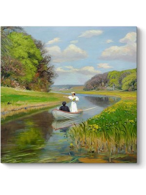 Andersen Brendekilde - Foraar Tablosu 30 x 30