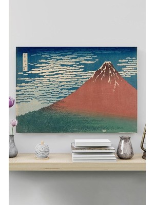 (PSTER20028) Fine Wind Clear Morning - Katsushika Hokusai Sanatsal Poster 40 x 60