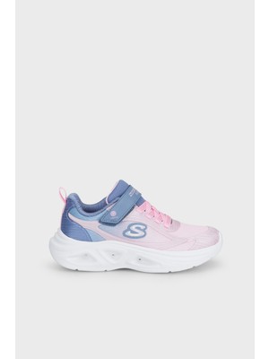 Skechers Sola Glow 2.0 Logolu Işıklı Sneaker Ayakkabı Kız Çocuk Ayakkabı 303729L Gypk