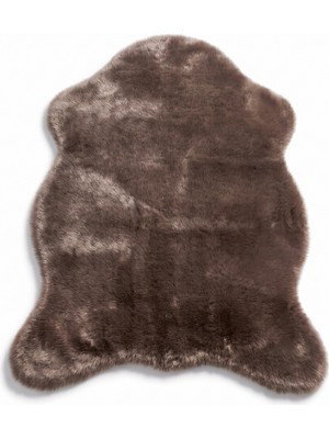 Merplush Peluş Post Halı 100X150 cm Süet Taban Yumuşak Kürk Görünümlü Yatak Odası Halısı