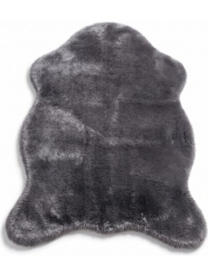 Merplush Peluş Post Halı 100X150 cm Süet Taban Yumuşak Kürk Görünümlü Yatak Odası Halısı