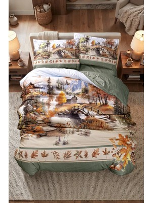 First Choice Toledo %100 Pamuk Superior Flanel Tek Kişilik Nevresim Takımı